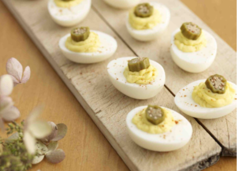 Smokra Devilled Eggs